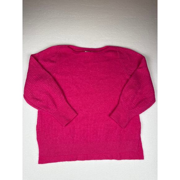 Athleta layover merino wool tulip pink women’s large - Picture 5 of 16